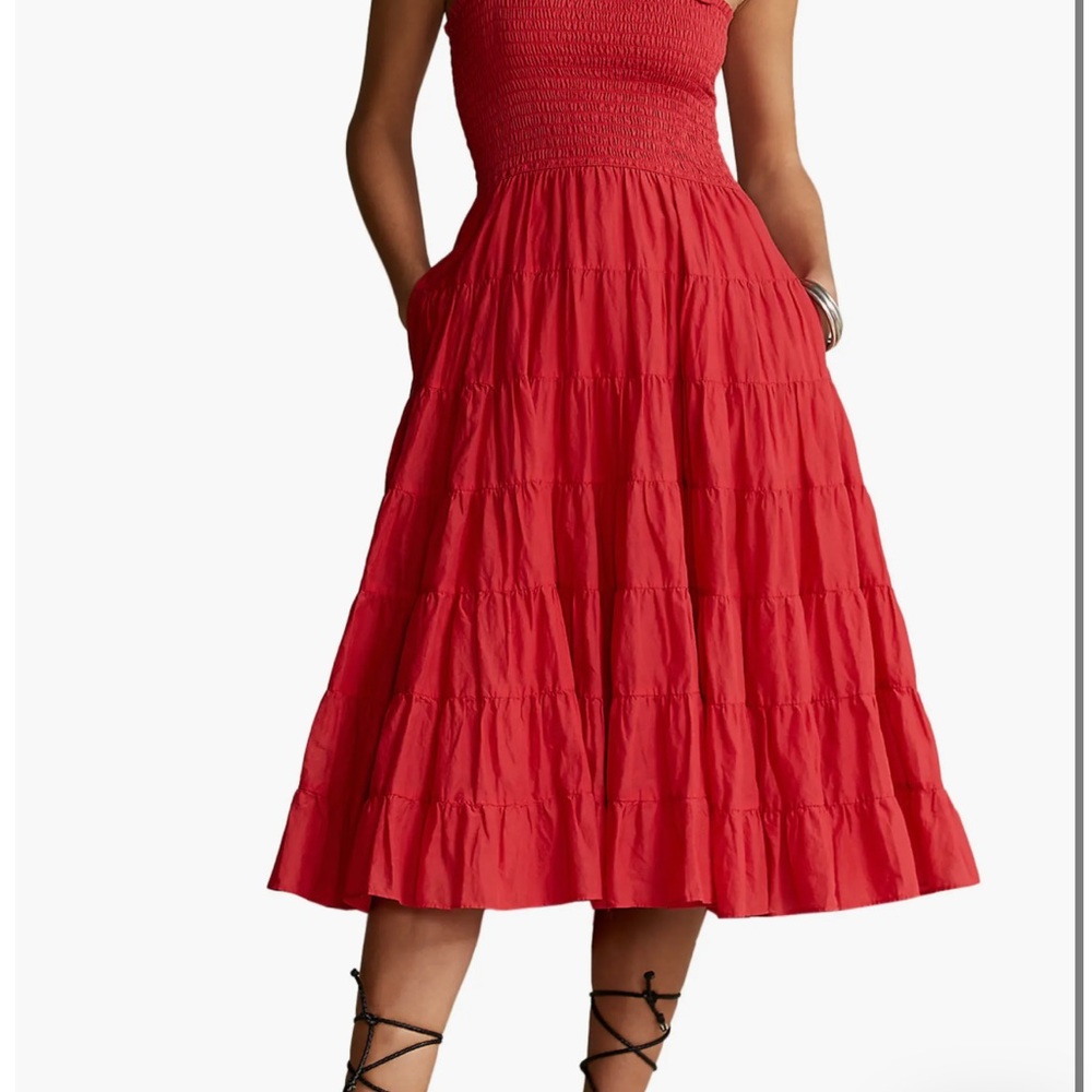 Polo by Ralph Lauren Red Dress
